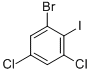 结构式 CAS# 81067-44-9, 1-溴-3,5-二氯-2-碘苯
