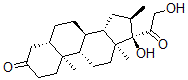 CAS#: 81089-17-0， (5S,8R,9S,10S,13S,14S,16R,17R)-17-Hydroxy-17-(2-Hydroxyacetyl)-10,13,1 6-Trimethyl-2,4,5,6,7,8,9,11,12,14,15,16-Dodecahydro-1H-Cyclopenta[a]Phenanthren-3-One