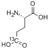 structure of CAS# 81202-00-8, L-Glutamic Acid (5-13C)