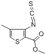 structure of CAS# 81321-15-5, Methyl 3-Isothiocyanato-4-Methylthiophene-2-Carboxylate;METHYL 3-ISOTHIOCYANATO-4-METHYLTHIOPHENE-2-CARBOXYLATE