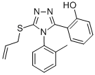 CAS#: 81518-45-8， 2-(4-(2-Methylphenyl)-5-(2-Propenylthio)-4H-1,2,4-Triazol-3-Yl)Phenol