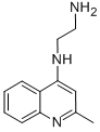 结构式 CAS# 81528-71-4, 4-(2-氨基乙基)氨基-2-甲基喹啉