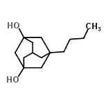CAS 登录号：815642-48-9， 5-丁基-1,3-金刚烷二醇