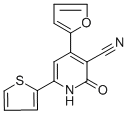 CAS#: 81682-91-9， 4-(2-Furyl)-2-Oxo-6-(2-Thienyl)-1,2-Dihydro-3-Pyridinecarbonitrile