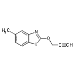 CAS#: 81696-98-2， 5-Methyl-2-(2-propyn-1-yloxy)-1,3-benzothiazole