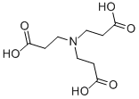 structure of CAS# 817-11-8, 3,3',3''-Nitrilotripropionic Acid;3-(Bis(2-Carboxyethyl)Amino)Propionic Acid;St5409918;Nsc145698