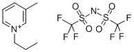 structure of CAS# 817575-06-7, N-Propyl-3-Methylpyridinium Bis(Trifluoromethylsulfonyl)Imide;N-PROPYL-3-METHYLPYRIDINIUM BIS(TRIFLUOROMETHYLSULFONYL)IMIDE, 99% [PMPIM];N-PROPYL-3-METHYLPYRIDINIUM BIS(TRIFLUOROMETHYLSULFONYL)IMIDE  [PMPLM]