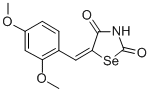 CAS#: 82085-47-0， 5-((2,4-Dimethoxyphenyl)Methylene)Selenazolidine-2,4-Dione