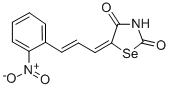 CAS#: 82085-50-5， 5-(3-(2-Nitrophenyl)-2-Propenylidene)Selenazolidine-2,4-Dione