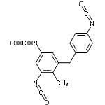 CAS#: 82151-48-2， 1,5-Diisocyanato-3-(4-isocyanatobenzyl)-2-methylbenzene