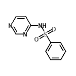 CAS 登录号：82205-97-8， N-(4-嘧啶基)苯磺酰胺