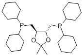 CAS#: 82239-68-7， Dicyclohexyl-[[(4R,5R)-5-(dicyclohexylphosphanylmethyl)-2,2-dimethyl-1,3-dioxolan-4-yl]methyl]phosphane