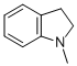 structure of CAS# 824-21-5, 1-Methylindoline;1-Methyl-2,3-Dihydro-1H-Indole;2,3-Dihydro-1-Methyl-1H-Indole;N-Methylindoline