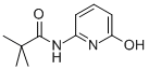 结构式 CAS# 824429-50-7, N-(6-羟基-吡啶-2-基)-2,2-二甲基-丙酰胺