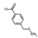 CAS#: 82628-75-9， 4-(Methoxymethyl)benzoyl chloride