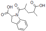 CAS#: 82950-75-2， 1-(5-Hydroxy-2,4-Dimethyl-5-Oxopentanoyl)-2,3-Dihydroindole-2-Carboxylic Acid