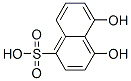CAS 登录号：83-65-8， 4,5-二羟基萘-1-磺酸