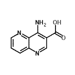 CAS#: 83068-00-2， 4-amino-1,5-naphthyridine-3-carboxylic acid