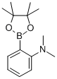 结构式 CAS# 832114-08-6, 2-(N,N-二甲基氨基)苯硼酸频哪醇酯