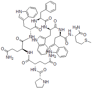 CAS#: 83334-92-3， Pro(4)-Trp(7,9,10)-Substance P (4-11)