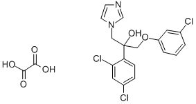 CAS#: 83337-98-8， alpha-((3-Chlorophenoxy)Methyl)-alpha-(2,4-Dichlorophenyl)-1H-Imidazole-1-Ethanol Ethanedioate Salt