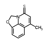 CAS#: 83367-35-5， 6-Methyl-4H-[1,3]oxazolo[5,4,3-ij]quinoline-4-thione
