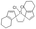 structure of CAS# 83462-45-7, Dichloro-(S,S)-Ethylenebis-(4,5,6,7-Tetrahydro-1-Indenyl)-Titanium;DICHLORO-(S,S)-ETHYLENEBIS-(4,5,6,7-TETRAHYDRO-1-INDENYL)-TITANIUM(IV)