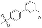 结构式 CAS# 834884-84-3, 6-(4-(甲基磺酰基)苯基)-2-吡啶