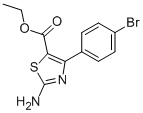 structure of CAS# 834885-05-1, Ethyl 2-Amino-4-(4-Bromophenyl)Thiazole-5-Carboxylate;ETHYL 2-AMINO-4-(4-BROMOPHENYL)THIAZOLE-5-CARBOXYLATE