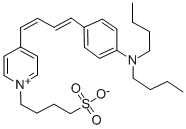 CAS#: 83668-92-2， 4-[4-[4-[4-(Dibutylamino)phenyl]buta-1,3-dienyl]-1-pyridin-1-iumyl]butane-1-sulfonate