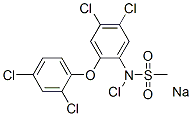 CAS#: 83721-46-4， Sodium Chloro-N-(4,5-Dichloro-2-(2,4-Dichlorophenoxy)Phenyl)Methanesulphonamidate