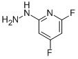 structure of CAS# 837364-98-4, (4,6-Difluoro-Pyridin-2-Yl)-Hydrazine;(4,6-DIFLUORO-PYRIDIN-2-YL)-HYDRAZINE;2,4-Difluoro-6-Hydrazinyl-Pyridine