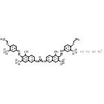 CAS#: 83763-82-0， Tetrasodium 7,7'-(carbonyldiimino)bis{3-[(4-ethoxy-3-sulfonatophenyl)diazenyl]-4-hydroxy-2-naphthalenesulfonate}