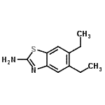 CAS#: 83777-92-8， 5,6-Diethyl-1,3-benzothiazol-2-amine