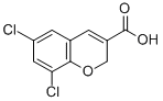 CAS#: 83823-07-8， 6,8-Dichloro-2H-Chromene-3-Carboxylic Acid