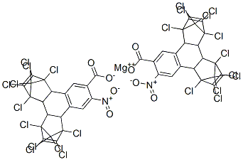 CAS#: 83877-99-0， 1,2,3,4,5,6,7,8,13,13,14,14-Dodecachloro-1,4,4a,4b,5,8,8a,12b-octahydro-11-nitro-1,4:5,8-Dimethanotriphenylene-10-carboxylic Acid magnesium salt