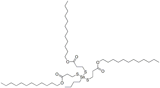 CAS#: 83898-52-6， Dodecyl 5-Butyl-5-((3-(Dodecyloxy)-3-Oxopropyl)Thio)-9-Oxo-10-Oxa-4,6-Dithia-5-Stannadocosanoate