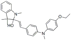 CAS#: 83949-66-0， 2-[2-[4-[(4-Ethoxyphenyl)Methylamino]Phenyl]Vinyl]-2,3-Dihydro-1,3,3-Trimethyl-1H-Indol-2-Ol