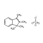CAS#: 83968-89-2， 1,2,3,3-tetramethylindol-1-ium phosphate