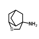 CAS#: 83986-29-2， 4-Thiatricyclo[4.2.1.0<sup>3,7</sup>]nonan-6-amine