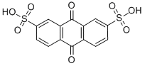 structure of CAS# 84-49-1, 2,7-Anthraquinone Disulfonic Acid;9,10-Diketoanthracene-2,7-Disulfonic Acid;Sodium Anthraquinone-2, 7-Disulfonate;9,10-Dihydro-9,10-Dioxoanthracenedisulphonic Acid
