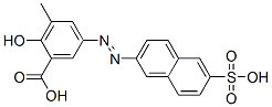 CAS#: 84100-02-7， 3-Methyl-5-[(6-Sulpho-2-Naphthyl)Azo]Salicylic Acid