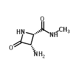 CAS#: 84209-05-2， (2S,3S)-3-Amino-N-methyl-4-oxo-2-azetidinecarboxamide