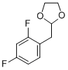 structure of CAS# 842124-12-3, 1,3-Difluoro-4-(1,3-Dioxolan-2-Ylmethyl)Benzene;1,3-DIFLUORO-4-(1,3-DIOXOLAN-2-YLMETHYL)BENZENE