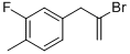 结构式 CAS# 842140-41-4, 2-溴-3-(3-氟-4-甲基苯基)丙-1-烯