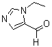 structure of CAS# 842972-42-3, 3-Ethyl-3H-Imidazole-4-Carbaldehyde;1-Ethyl-1H-Imidazole-5-Carbaldehyde(SALTDATA: FREE);1-Ethyl-1H-Imidazole-5-Carbaldehyde Hydrochloride;3-ETHYL-3H-IMIDAZOLE-4-CARBALDEHYDE