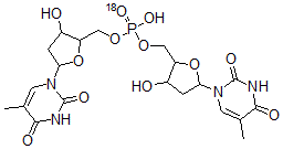 CAS#: 84332-64-9， 5'-O-Thymidyl 3'-O-Thymidylphosphate
