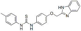 CAS#: 84484-04-8， 1-[4-(1H-Benzoimidazol-2-Ylmethoxy)Phenyl]-3-(4-Methylphenyl)Thiourea