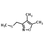 CAS 登录号：84654-45-5， 4,5-二甲基-3-[(甲硫基)甲基]-1,2-恶唑