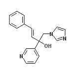 CAS#: 847670-64-8， (3E)-1-(1H-Imidazol-1-yl)-4-phenyl-2-(3-pyridinyl)-3-buten-2-ol